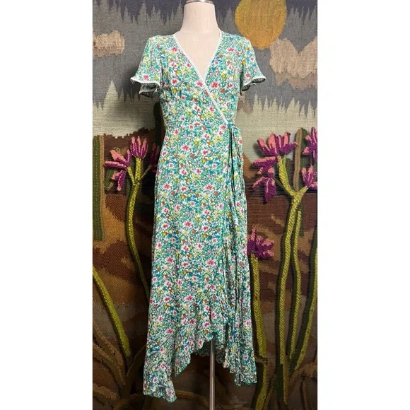 Poupette St. Barth Joe Wrap Dress S
